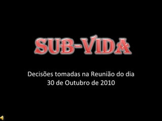 Reunião da sub