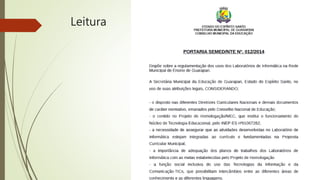 Leitura
 