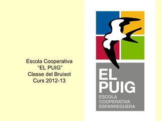 Escola Cooperativa
“EL PUIG”
Classe del Bruixot
Curs 2012-13
 
