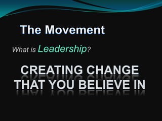  Being a leader is engaging, thrilling, profitable, and fun (How was your day?)