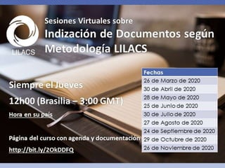 Sesiones para bibliotecólogos de la red
 
