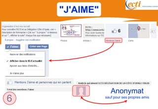 "J'AIME"




              Anonymat
           sauf pour ses propres amis
 