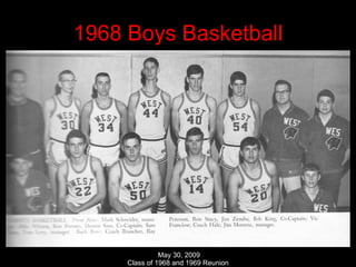 1968 Boys Basketball 