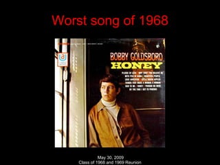 Worst song of 1968 