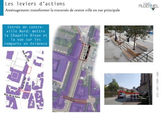 EOL|E&S|CBRE|GBS
Aménagement: transformer la traversée de centre ville en rue principale
 