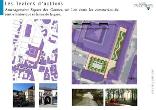EOL|E&S|CBRE|GBS
Aménagement: Square des Carmes, un lien entre les commerces du
centre historique et la rue de la gare.
0 10 20 30 40 50
Information patrimoine: ancienne chapelle.
 