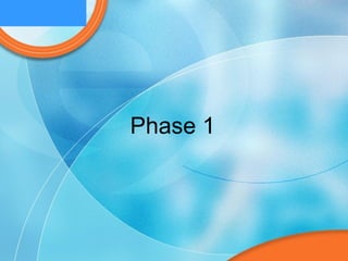 Phase 1 