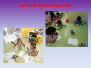 RACÓ DE DIBUIXAR/PINTAR
 