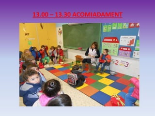 13.00 – 13.30 ACOMIADAMENT
 