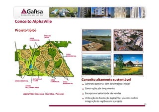 s
W
                                 ÁREA DE
                                 LAZER
                 ÁREA
                 RESIDENCIAL




                                                      ÁREA
                                                      RESIDENCIAL




ÁREA COMERCIAL
                    ALPHAVILLE
                    CLUBE              ÁREA
                                       COMERCIAL   ÁREA
                                                                    
                                                   RESIDENCIAL          
           ÁREAS
           MULTIFAMILIARES
                                                                        

        AlphaVille Graciosa (Curitiba, Paraná)                          
                                                                        h      s

                                                                                    46
 