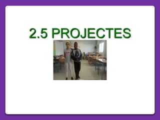 2.5 PROJECTES
 