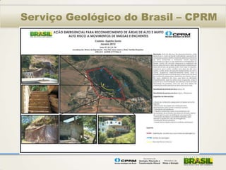 Serviço Geológico do Brasil – CPRM
 