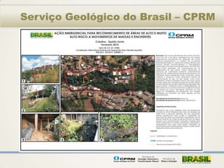 Serviço Geológico do Brasil – CPRM
 