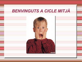 BENVINGUTS A CICLE MITJÀ
Title
 