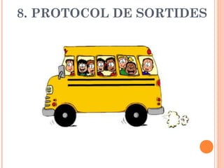 8. PROTOCOL DE SORTIDES
 