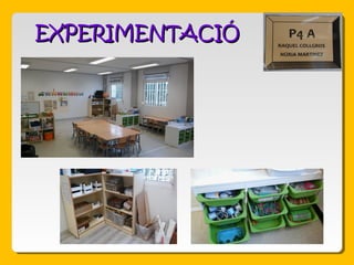 EXPERIMENTACIÓEXPERIMENTACIÓ
 