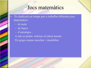 Llegim als companys.