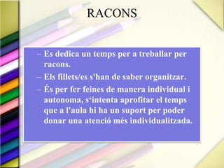 Competència social i ciutadanaCooperar i conviureFomentar habilitats socials i saber resoldre conflictes de forma constructivaParticipar plenament en la vida cívica a través del diàleg.Feina de tutoria: Dedicam aquest temps per tractar els problemes que hi ha dins del grup.