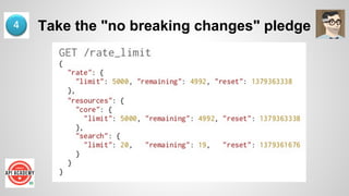 Take the "no breaking changes" pledge