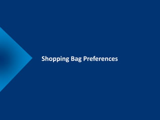 Shopping Bag Preferences
 