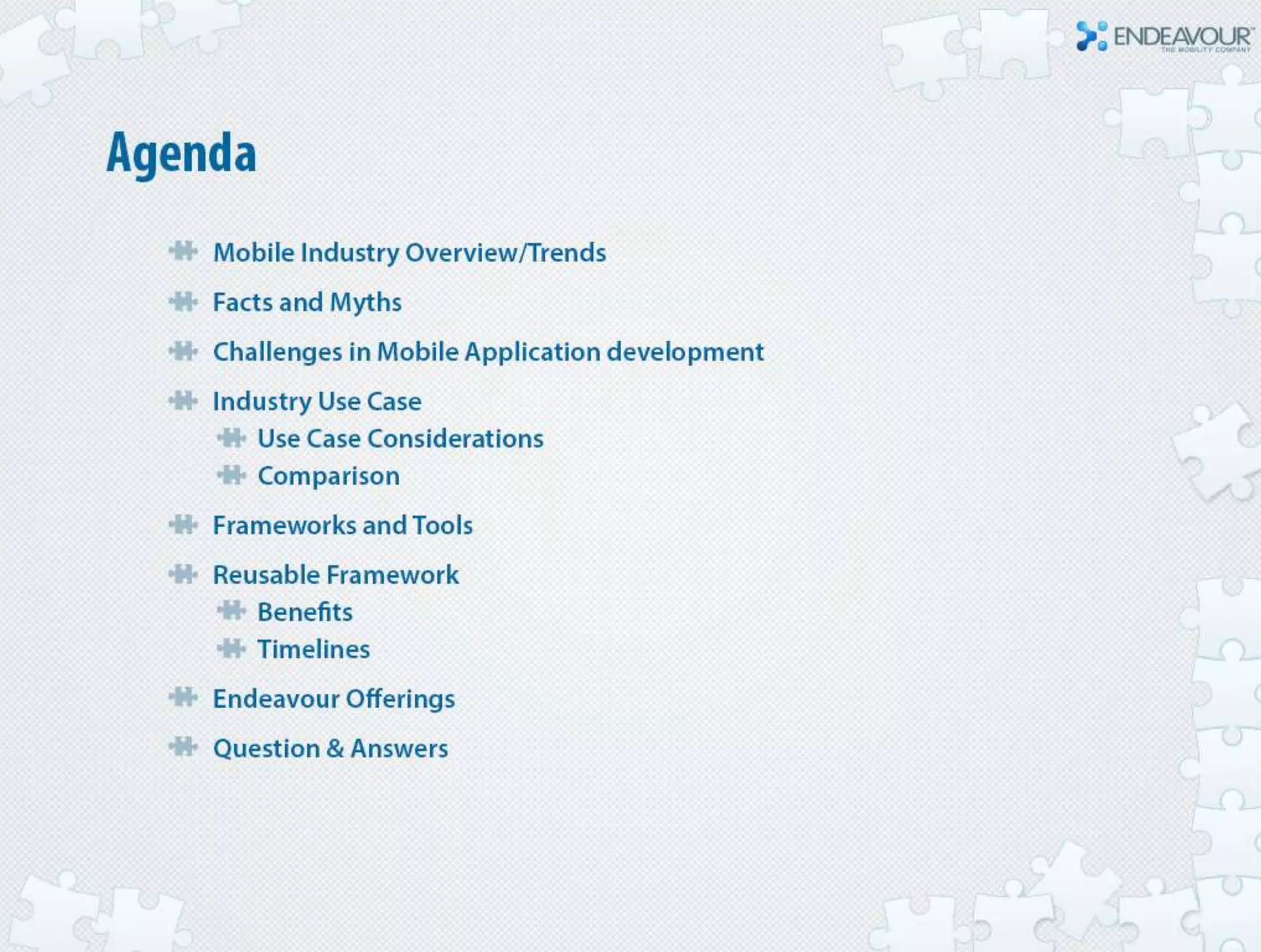 Accelerate mobile application development by leveraging reusable component frameworks