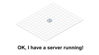 OK, I have a server running!
 