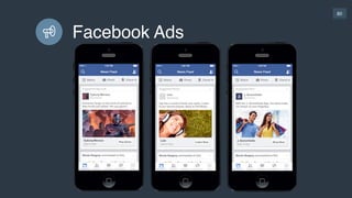 80
Quelles publicités ?
•(pub  classique)  
•UGlisez  vos  assets.  Ex  :  Skyrock  /  Yax  
•Réseaux  sociaux  /  pub  mobile  
• Facebook  ads,  Twiher,  Ad  Sense  
• Stratégie  de  deep  linking  
• A  essayer  :  Appsﬁre,  Tapjoy,  Admob
 
