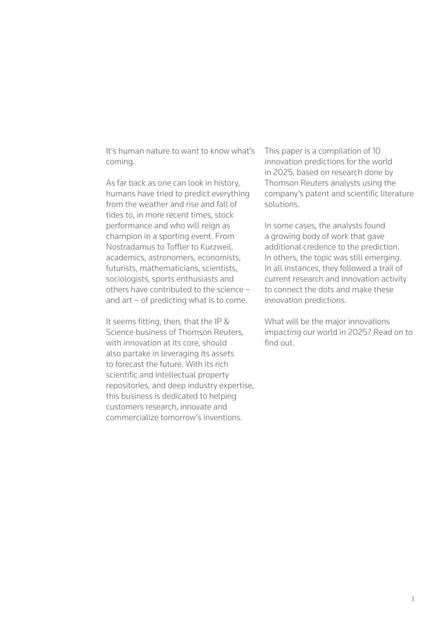 The World in 2025 10 Predictions of Innovation
