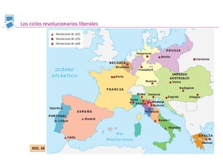 Los ciclos revolucionarios liberales
DOC. 26DOC. 26
 