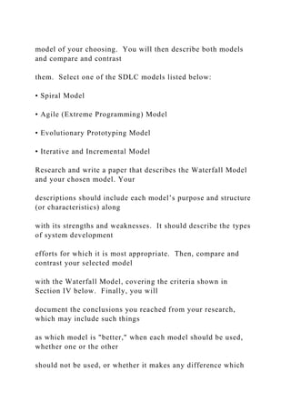 Rev. 2 06142017 1 System Development Life Cycle .docx