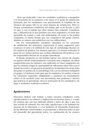 Revista de Educación, 391. Enero-Marzo 2021, pp. 15-41
Recibido: 02-09-2020 Aceptado: 04-11-2020
38
Maya Díaz, C., Iglesia...