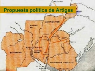Propuesta política de Artigas
 