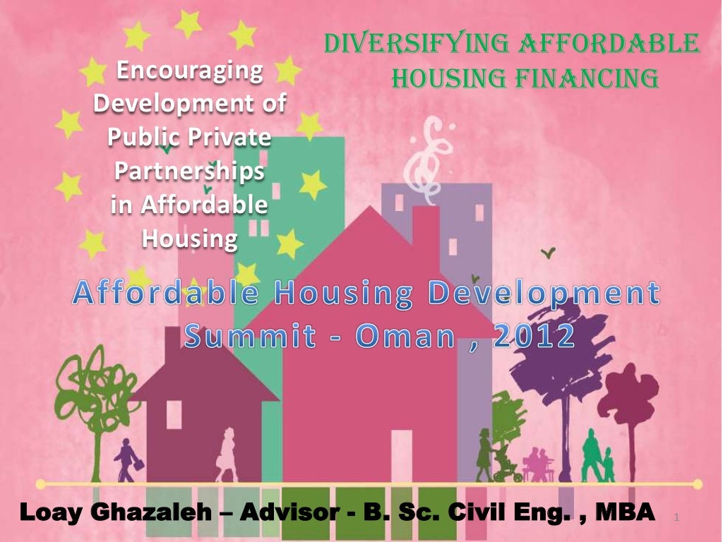 PPP’s As Sustainable Housing Solution