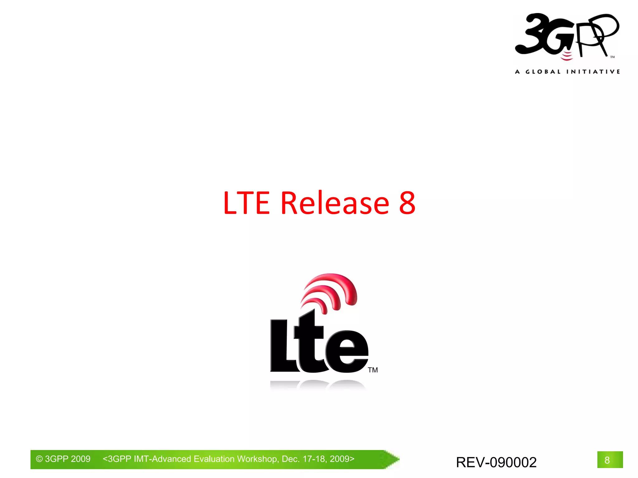 LTE Release 8 