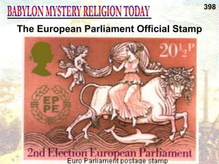 The European Parliament Official Stamp
398
 