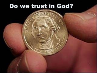 Do we trust in God?
 