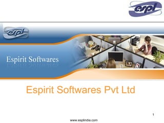 Espirit Softwares Pvt Ltd 