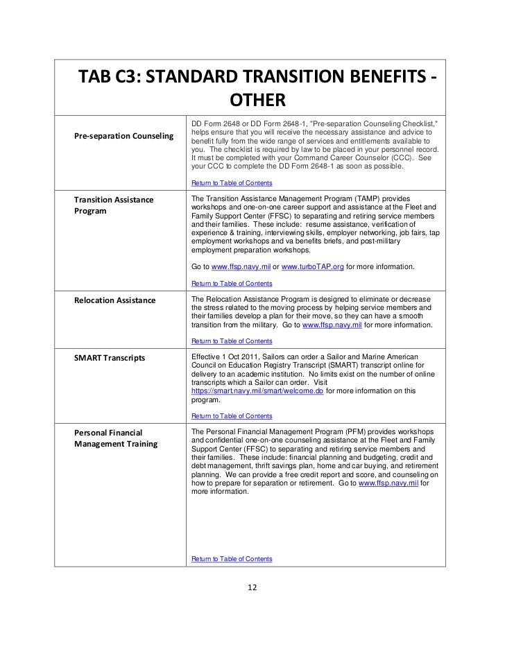 rev 1 transition assistance handbook 04 nov2011 1 dd form 2765