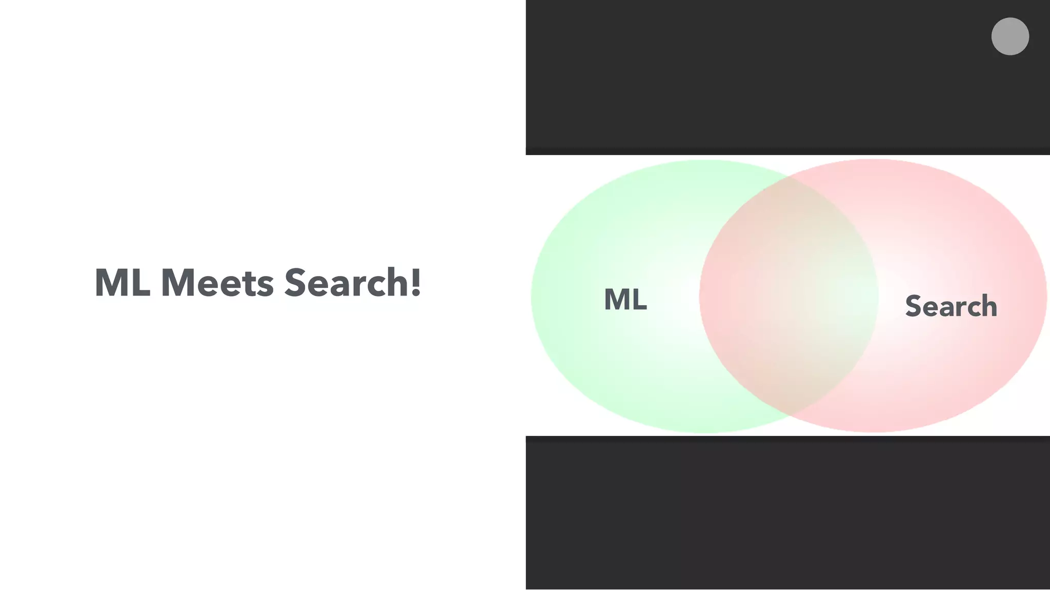 ML Meets Search! ML Search
 