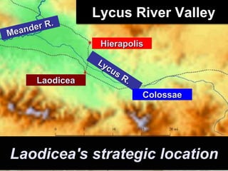 Revelation 3:14-22 Laodicea Lukewarm