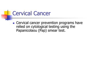 Pvt Testing Cancer Rev4.hpv dna testing for s2011 | PDF