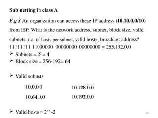 Chapter_5, Internet Protocol and IP addressing | PPTX