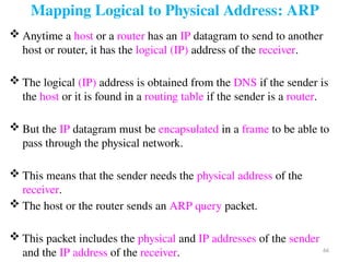 Chapter_5, Internet Protocol and IP addressing | PPTX