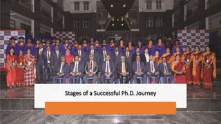 Stages of a Successful Ph.D. Journey
 