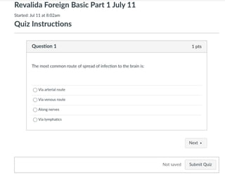 Revalida Basics july2021
