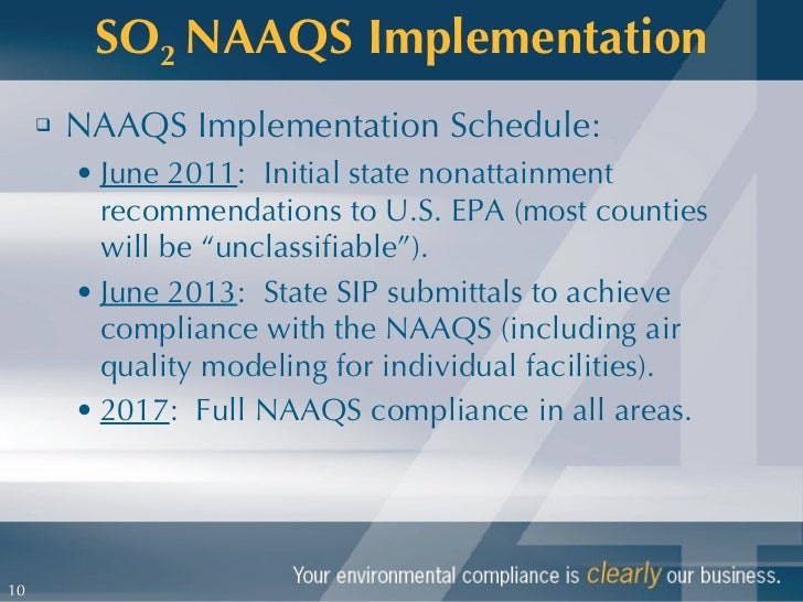 The New Era of NO2 and SO2 National Ambient Air Quality Standards