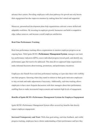 Revamping Employee Engagement with Ignite HCM’s Performance Management ...