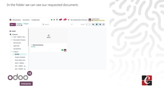 Enterprise
In the folder we can see our requested document.
 