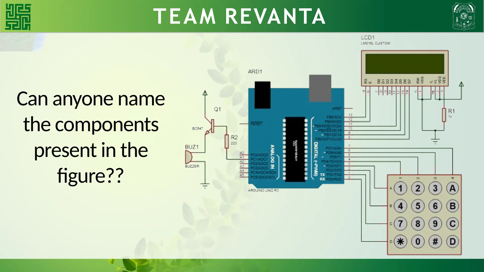 WHY BLDC?? TEAM REVANTA
Can anyone name
the components
present in the
figure??
 