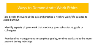 15 Pillars of Work Ethics Development
11. Fix achievable targets and deadline
12. Motivate the bottom line with the recogn...